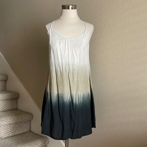 Aakaa Sz S oversized ombré dress